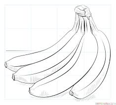 How To Draw A Bunch Of Bananas Step By Step Drawing Tutorials For Kids And Beginners Drawing Tutorial Shadow Drawing Sketching Techniques