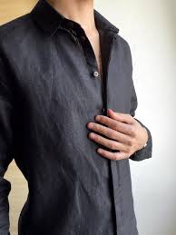 Mens Linen Shirt Shirt For Men Dress Shirt Black Shirt Etsy Linen Shirt Men Stylish Shirts Men Mens Shirt Dress