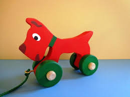 Wooden Scottie Dog Pull Toy Hand Made Hand By Ozarkrusticwood 19 95 Oyuncak Araba Oyuncak Araba