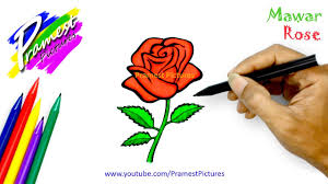 80 gambar mewarnai yang cocok untuk anak anak lengkap. Mawar Cara Menggambar Dan Mewarnai Gambar Bunga Untuk Anak Anak Youtube