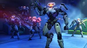 Overwatch 2 tracer concept art on display at blizzcon. Blizzard Press Center Overwatch 2 Blizzcon 2019 Press Kit