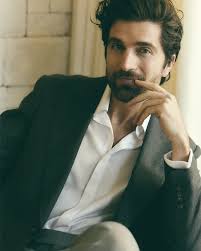 The Arlo Blazer, crafted from a beautiful blend of wool/linen/silk and a  touch of silk in a rich brown. The blazer fit is 'tailored' or standard,  features a peak lapel, and relaxed