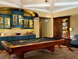 Contemporary Billiard Room Hgtv