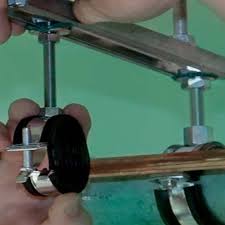 Pipe to wall bracket self clinching nut and standoffs stainless steel pipe flange 3 4 pvc pipe thin wall aluminum pipe type k copper. Pipe Clamps The Complete Guide Walraven Uk