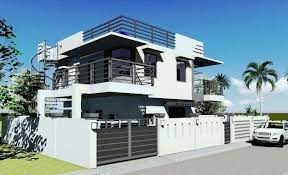 2 Storey W Roofdeck Pool House Designer And Builder Pool House Designs Model House Plan Facade House 2 car garage, 3 bedrooms 2 storey modern house with swimming pool : 2 storey w roofdeck pool house