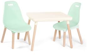 Check B Spaces By Battat Kids Furniture Set 1 Craft Table 2 Kids Chairs With Natural Wooden Legs In 2020 Kids Table And Chairs Kids Furniture Sets Kids Furniture