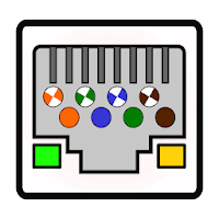 Although there are 4 pairs of wires, 10baset/100baset ethernet uses only 2 pairs: Ethernet Rj45 Wiring Connector Pinout And Colors Download Apk Free For Android Apktume Com