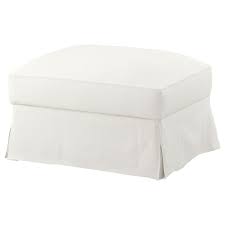 Farlov Ottoman With Storage Flodafors White Ikea In 2020 Storage Footstool Storage Ottoman Ikea