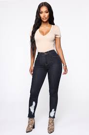 Ella Skinny Jean - Dark Denim | Fashion Nova