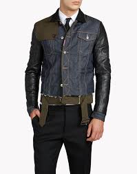 Trench Biker Jean Jacket Jacket Men Dsquared Official Online Store Dsquared Jacket Biker Jacket Men Biker Jeans