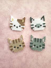 Cat Perler Bead Head By Perlercreationsshop On Etsy Bead Cat Etsy Perler Perlercreationsshop Hama Beads Animals Perler Beads Diy Perler Beads