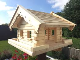 Vogelhaus Heidi Futterhaus Vogelfutterhaus Gartendeko Geschenk Geburtstag Blockhausstil Neu Vogelfutterhaus Dekorative Vogelhauser Vogelhaus Ideen