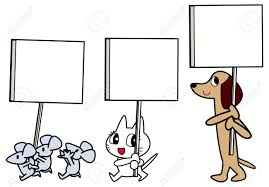 See cat drawing stock video clips. Drawing Card Cat Rat Dog Stock Photo Picture And Royalty Free Image Image 15312601