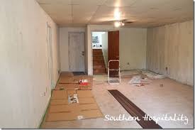 When painting wood paneling, sanding is not necessary. House Renovation Week 12 Paint That Paneling People Southern Hospitality