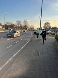 A10 northbound near big yellow storage and BMW speed check