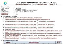 Rpp 1 lembar kelas 6 semester 2 tema 7. Rpp 1 Lembar Kelas 2 Semester 2 Tema 7 K13 Edisi Revisi 2020 Terbaru Beritapppk Com