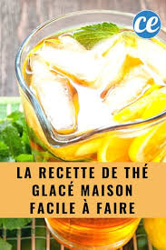 La Recette Facile A Faire Du Vrai The Glace Maison Recette The Glace Maison The Glace Recette The Glace