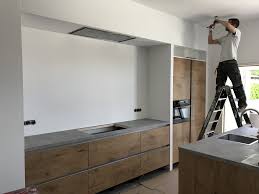 gebruikersfoto installatie van de keuken keuken koof keuken indeling keuken ideeen modern