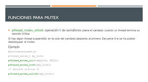 Mytid = (int *) tid; . Mutex Que Es Concurrencia Mutex Son El Mecanismo Que Nos Ayuda En La Sincronizacion Para Proteger Una Seccion Critica En Nuestro Codigo Estas Ppt Descargar