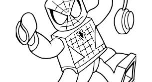 Lego marvel coloring pages are a fun way for kids of all ages to develop creativity, focus, motor skills and color recognition. Lego Spiderman Coloring Pages Printable Novocom Top