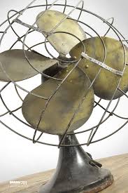 Antique hunter table fan restoration. Vintage Hunter Zephair Oscillating Desk Fan