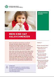 Mein Kind Hat Halsschmerzen Deutsche Gesellschaft Fur Kinder Und Jugendmedizin E V