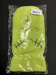 Brand New Factory Sealed Travis Scott Jackboys Cover Neon Green Mask Hats Ebay Link Travis Scott Travis Scott Jackboys Jackboys Cover