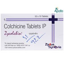 In gout, it is less preferred to nsaids or steroids. Buy Zycolchin 0 5mg Tablet Apollo Pharmacy