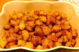 Roasted Potatoes With Garlic And Rosemary Quick Potato Recipes Indian Potato Recipes Easy Potato Recipes