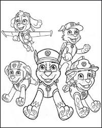Dibujo Patrulla Canina Colorear