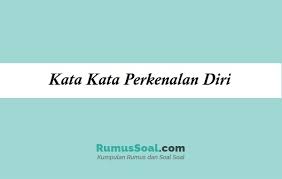 Mohon maaf jika audionya kecil, next. Contoh Teks Perkenalan Diri Pengertian Tujuan Jenis Manfaat