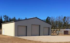 Within about 30 days after concrete pour, you should be able to start living out on your property in your rv plus barndo shell nearly full time. Rv Garages Top 10 Metal Rv Garage Plans General Steel