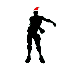 All data sourced from game assets. Download Floss Fortnite Christmas Siloet Png Image For Free
