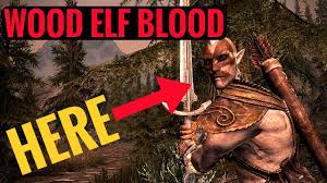Skyrim REMASTERED - Wood Elf Blood (Where to Harvest - VERY EASY) - YouTube