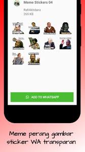 Stiker wa lucu jawa misuh. Meme Perang Gambar Stiker Wa Lucu For Android Apk Download