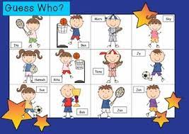 No, just kidding, but it will be a nice mental workout. Who Am I 10 Sporty Kids Oral Language Speaking Game Whole Class