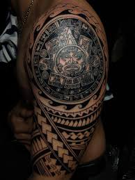 Check spelling or type a new query. Charmz Tattoo Polynesian With Mayan Calendar Charmztattoo Facebook
