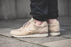 The debossed n logo on the. New Balance Mrl996 Kl Sneaker In Beige Hypebeast