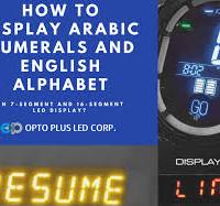 7-segment & 16-segment Displays: Numbers & Letters - OPTO ...