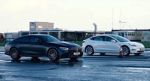 Place Your Bets Mercedes Amg Gt 63 S Vs Tesla Model 3 Performance Mercedes Amg Amg Mercedes