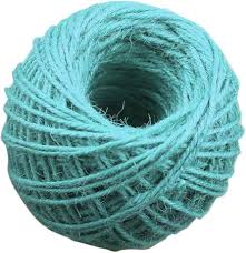 Amazon | FIDEMM 25m 編み糸 麻 毛糸 コットンひも 丈夫 手織り綿紐 並太毛糸・編み糸 編む手芸 カーテンロープ マクラメ編み物  コットンDIY編み糸 白ピンクブルーグリーン桃ピンク (ブルー) | 毛糸 通販