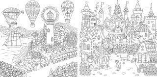 Strike up the band and color away! Coloring Pages Coloring Book For Adults Colouring Pictures With Light House And Fairy Tale Castle Antistress Freehand Sketch Drawing With Doodle And Zentangle Elements Royalty Free Cliparts Vectors And Stock Illustration Image