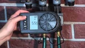 How To Program An Orbit Yard Watering System Youtube