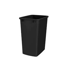 Add increased functionality and decoration to your restaurant trash receptacle with this lancaster table &amp; Rev A Shelf Rv 35 17 52 35 Quart Plastic Replacement Waste Container Garbage Bin Trash Can For The Kitchen Or Laundry Room Black Target