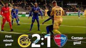 Tottenham move the goalposts to win in macedonia, milan survive without ibrahimovic. Bodo Glimt Sandefjord 2 1 All Goals First Minute Goal 04 10 2020 Eliteserien Youtube