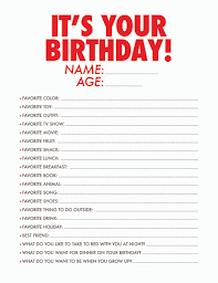 Hilariously simple, this mug features the creepy face of mr. Free Printable Birthday Questions To Ask Your Child Li Flickr