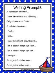 sink and float sailboat writing cut and