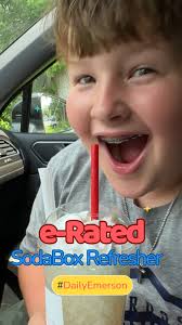 Tried the new SodaBox Wow Wow Melon and WHOA. Green apple + watermelon +  Sprite + gummy + whip = 💣💣💣 Emerson says OMG SO YUM. This is your sign  to go grab one TODAY! 🧃🍉🍏✨ , #SodaBox #dirtysoda ...