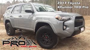 In this review, we'll cover all 2017. 2017 Toyota 4runner Trd Pro Cement Youtube