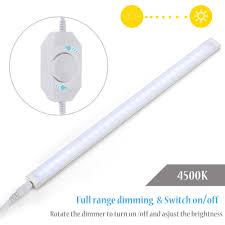 Asoko Dimmable Led Under Couter Lighting Touch Switch Cabinet Lights 4000k 300lm Usb Powered Led Light Bar Super Wedding